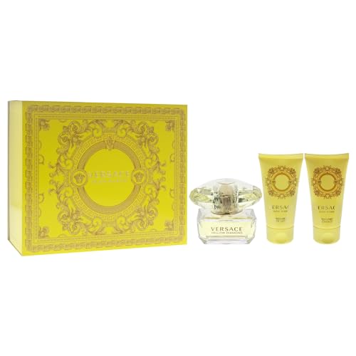 Versace Yellow Diamond 3 Piece Gift Set for Women, packaging may vary