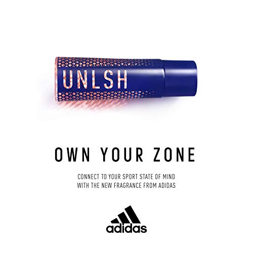 Adidas Sport, Unleash, Eau de Toilette for Women - Fruity, Floral Fragrance - A blend of Mango, Mandarin, & Peony - Perfect for Everyday - 3.3 Fl Oz