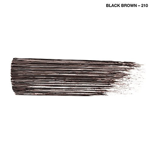 CoverGirl Professional 3-in-1 Straight Brush Mascara, # 210 Black Brown, 0.3 Ounce