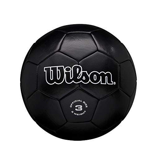 WILSON Traditional Soccer Ball - Size 3, Black