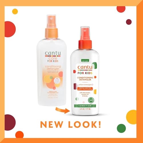 Cantu Care for Kids Conditioning Detangler, 6 Fluid Ounce