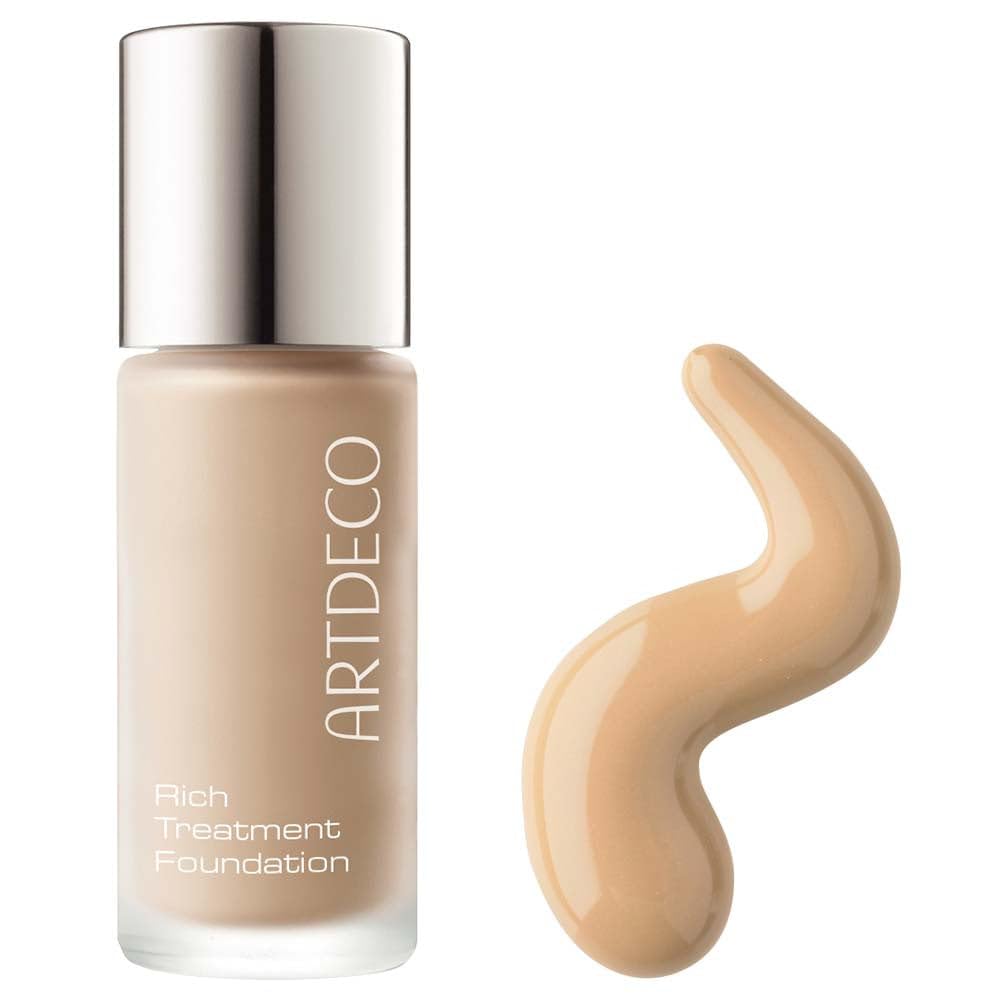 Artdeco Rich Treatment Foundation - Delicious Cinnamon N21 - Conceal Imperfections & Create Flawless Complexion - Long-Lasting -