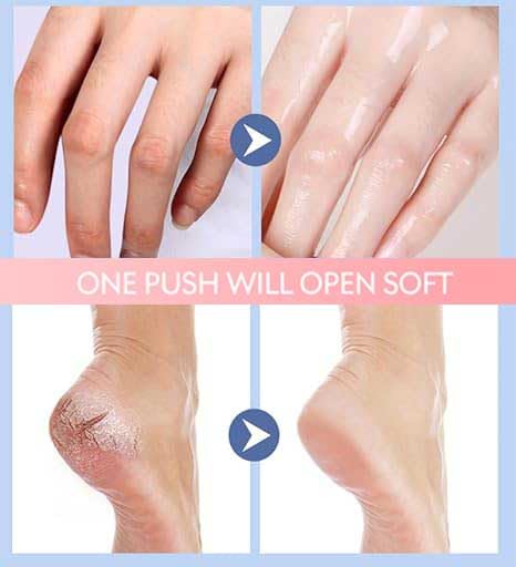 Equrhsa Foot Care Cream Cracked Feet, Equrhsa Crack Feet Prevention Stick, Hydrating Foot Balm Stick for Dry Cracked Feets, Equersha FootBalm (2pcs-blue+pink, 40g/pc)