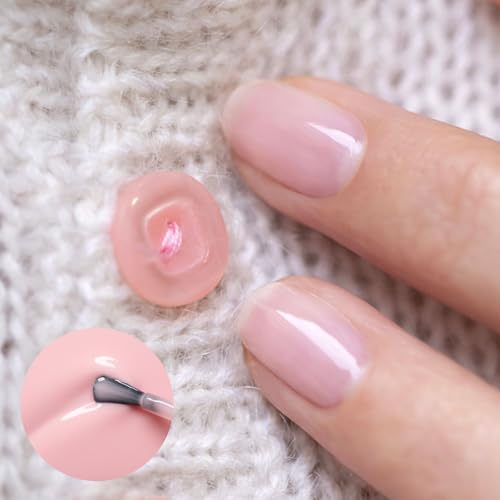 Manucurist - Green Hortencia Nail Polish - Sheer Pink Nail Polish - 9-Free, Vegan and Plant-Based - Quick Dry Manicure - Non Toxic - Made in France - 0.5 fl oz