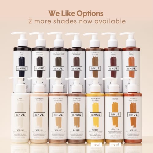 dpHUE Gloss+, Light Blonde - 6.5 oz (8-12 Applications) - Semi-Permanent Hair Color & Conditioner - Lasts Up to Eight Washes - Paraben, SLS & SLES Sulfate Free - Vegan, Leaping Bunny Certified