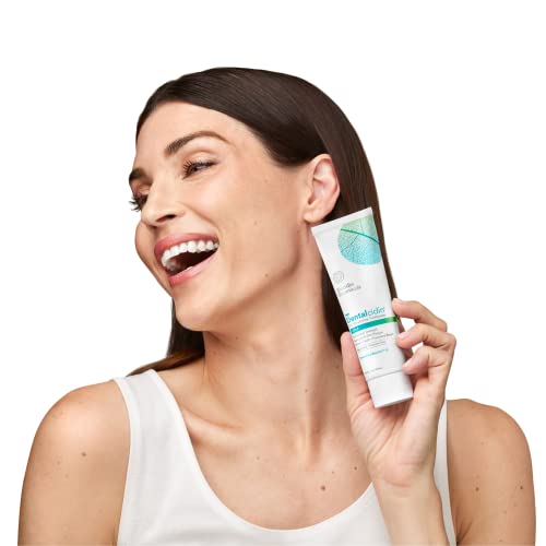 Biocidin Dentalcidin Fluoride Free Teeth Whitening Toothpaste for Adults & Children 2+ - Plant-Based Toothpaste - Promote a Healthy Oral Microbiome, Remove Biofilm Plaque (3 Oz)