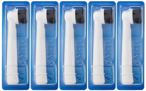Oral-B Charcoal Electric Toothbrush Replacement Brush Heads Refill, 5 Count