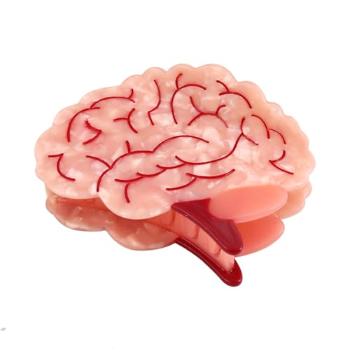 Personalized Brain Claw Hair Clip, Relaxing Hair Clip for Nurses Holiday, Personalized and Fun for women