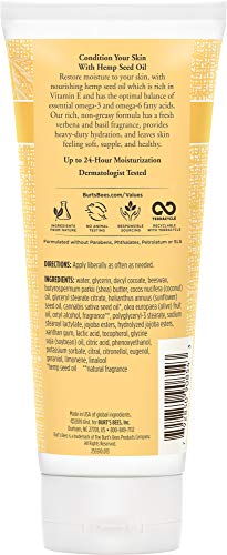 Burt's Bees Burts Bees Hemp Body Lotion 6 Oz