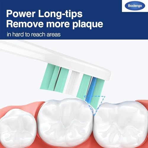 12 Pack Replacement Toothbrush Heads for Philips Sonicare Replacement Heads C2,C1,Electric Replacement Brush Head for Phillips Sonicare Brush C2, C1, for Sonic Care Toothbrush,White