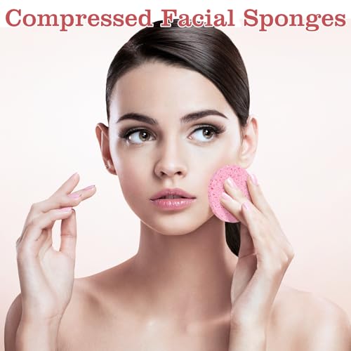 20Pcs Esthetician Facial Supplies Tools Set - Mask Applicator Tools, 4 Rose Gold Facial Bowls & 4 Facial Fan Mask Brushes & 4 Flat Brushes & 4 Sponges & 4 Headbands, Spa Party Favor, Mixing Facial Kit