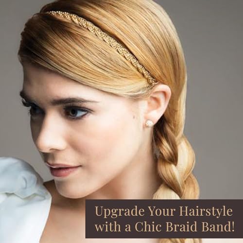 REVLON Hair Jeweled Braidband Ready to Wear (Black)