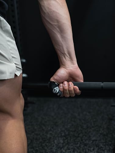 Gymreapers Hook Grip Weightlifting Tape (3 Pack) Premium Adhesive Thumb Skull Tape for Finger Protection, Powerlifting, Exercise & Cross Training - Athletic Sweat Proof Tape