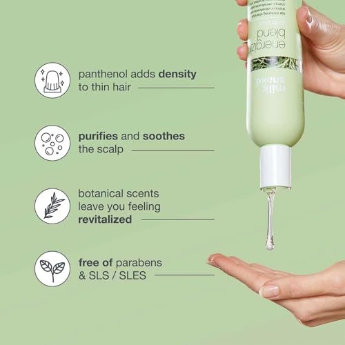 milk_shake Energizing Blend Hair Thickening Shampoo - Revitalizing Volume Shampoo for Fine and Fragile Hair