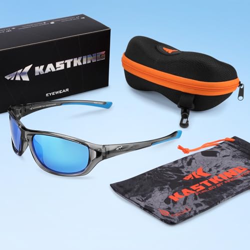 KastKing Dugan Polarized Sport Sunglasses for Men and Women, Ideal for Driving Fishing Cycling Running, UV Protection