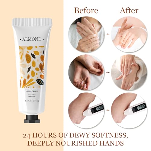 BODY & EARTH 30 Pack Hand Lotion Travel Size – Hand Cream with Shea Butter and Natural Plant-Based Scents, Gifts for Women – Mother's Day, Birthday, Nurse Appreciation, Bridesmaid Gifts