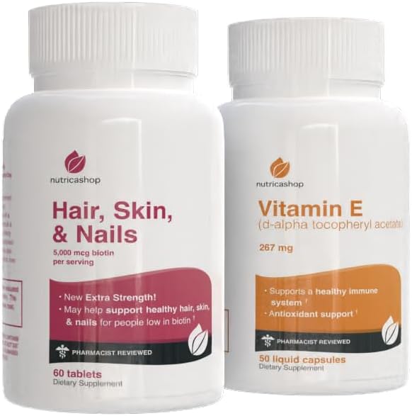 Beauty Bundle - Hair, Skin & Nails and Vitamin E