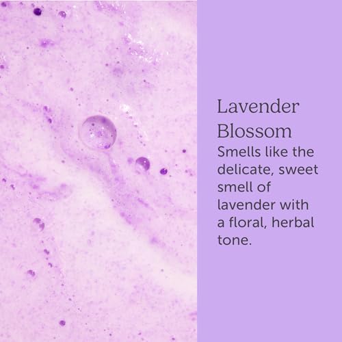 Bath Soak, Salt Bath, Bubble Bath, Natural Detox Foaming Body Soak, Foot Soak, Vegan Body Skin Care, 9 oz. (Lavender)