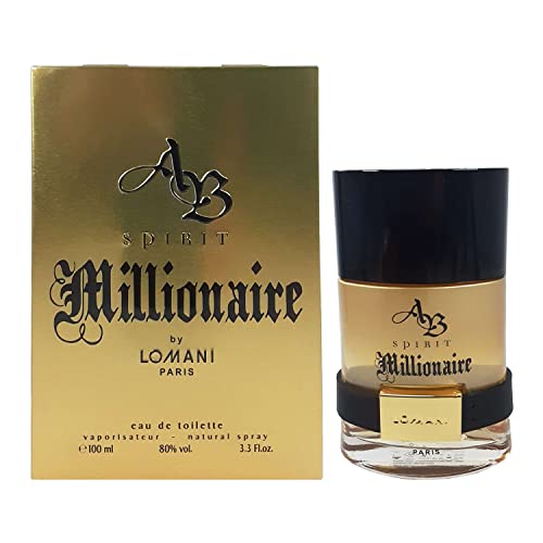 LOMANI Ab Spirit Millionaire Men By Lomani - Edt Spray 3.4 OZ