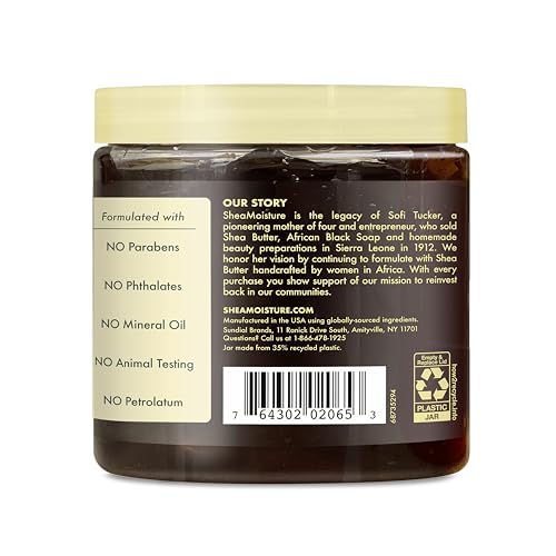 Shea Moisture, Styling Gel Black Castor Oil Jamaican, 15 Ounce
