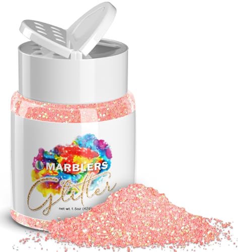 MARBLERS Holographic Glitter [Holo Olive Gold] 1.5oz (42g) | Fine | Non-Toxic, Vegan, Cruelty-Free | Face, Body, Eyeshadow, Hair, Festival, Party Makeup | Nail Art, Polish | Resin, Tumbler, Candle