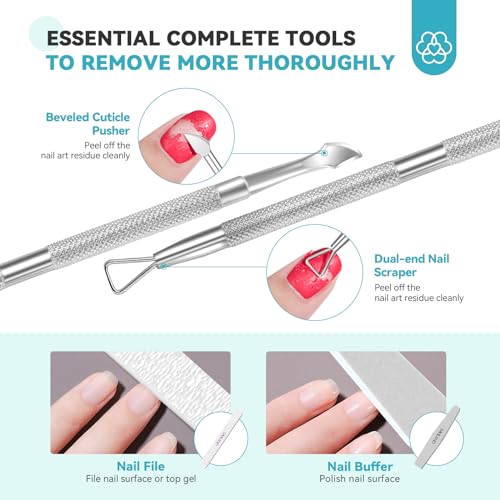 SAVILAND Pro Steam Nail Polish Remover: Nail Soaking Bowl Automatic Heating Gel & Acrylic Removal System for Salon & Home Use
