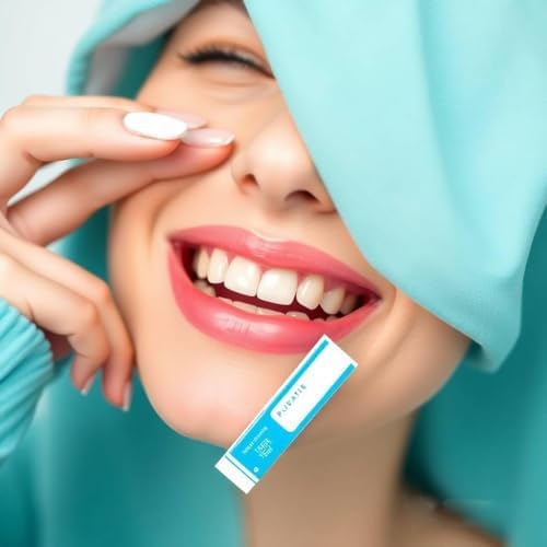 Teeth Whitening Strips 28 Strips 14 Treatments - Dentist Formulated and Sensitivity Free, Stain Remover