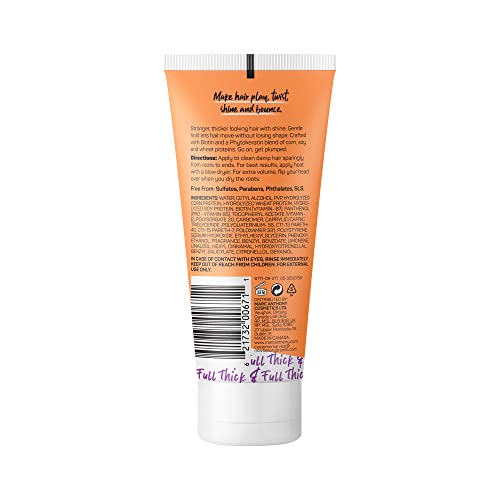 Marc Anthony Styling Hair Cream, Instantly Thickening Biotin & Vitamin E Hair Cream, Lightweight Hold for Thicker & Fuller Volumizing Product for Thin, Flat Hair