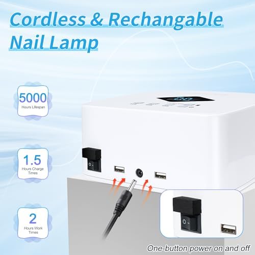 Nail lamp Nail Dryer, White