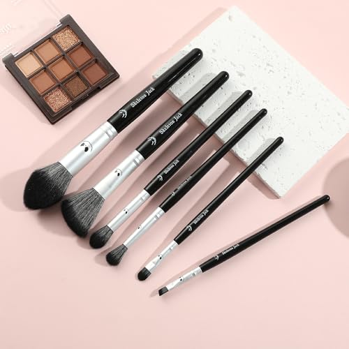 6 PCS The nightmare before Christmas Gifts with Box The nightmare before Christmas Makeup Brushes Eyeshadow Brushes Halloween Make Up Kit