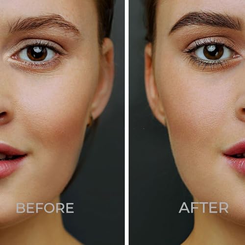 Eyebrow Henna Tint Kit - Light Brown Brow Color with Bamboo Extract - Natural Look, Easy Application - 2.5g Henna + 15ml Fixer - Ammonia-Free, Vegan, Cruelty-Free