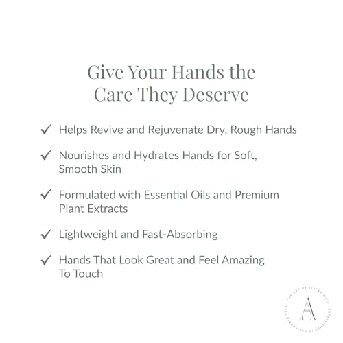 Archipelago Botanicals Soy Milk Hand Crème, Rich and Lightly Scented Hand Lotion for Dry Skin, Cuticles and Rough Spots, Premium Plant Extracts (3.2 oz)