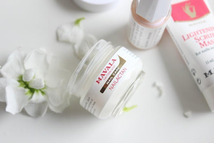 Mavala Nail Care Nailactan Nutritive, Nail Cream In Jar, Supports Damaged Nails, Nourishing, Moisturizing Nail Care Cuticle Cream, Promotes Nail Growth, 0.5 Ounce Jar