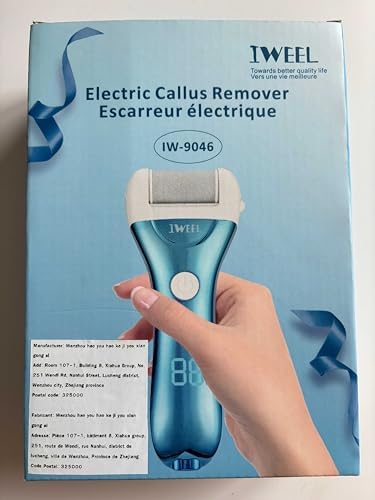 Electric Foot Callus Remover, Rechargeable Electronic Foot File Pedicure Kits, Electric Callus Remover for Feet, Foot Scrubber Dead Skin Remover, Professional Foot Care for Dead Skin Ideal Gift