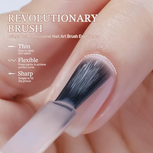 GAOY 16ml 6 Colors Cat Eye Gel Nail Polish Set with 3-in-1 Magnet, Sheer Pink Blue Green Holographic Gel Polish, UV Light Cure Manicure for Salon and Nail Art DIY at Home, Dreamy Crystal