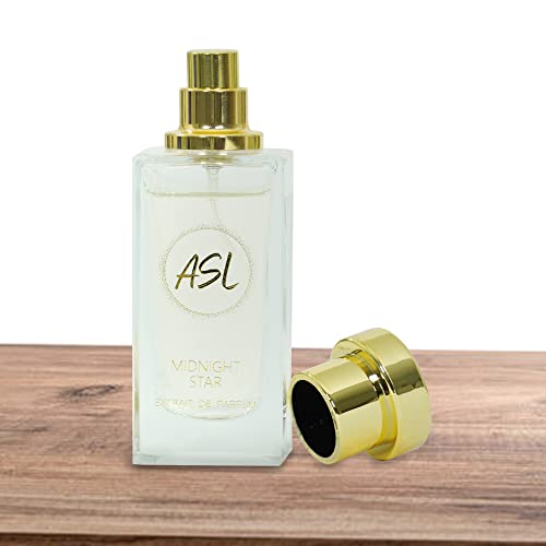 ASL Midnight Star Eau de Parfum Perfume for Men & Women – 50ml Unisex Perfume Spray with Long Lasting Sweet, Sensual Fragrance – Women & Men’s Fragrances