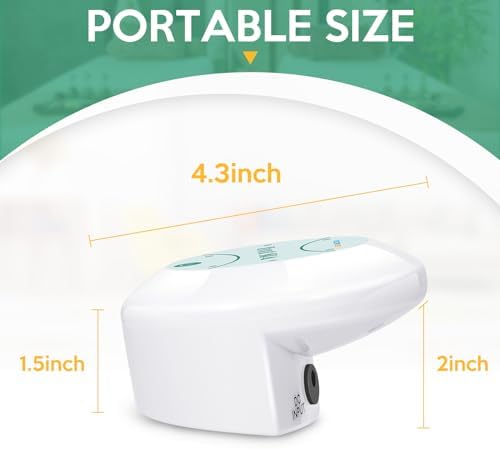 Portable Ionic Detox Foot Bath Machine, Ionic Detox Foot Spa Chi Cleanse with 5 Liners for Home Use Spa Club Salon or Holiday Travel Gift US Stock(Tub not Include)