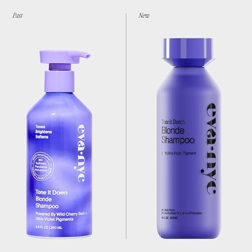 Eva NYC Tone It Down Blonde Shampoo, 10 fl oz