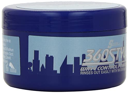 Lusters S-Curl 360 Wave Control Pomade 3 Ounce (88ml) (6 Pack)