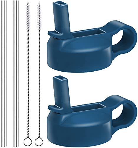 The Mass Wide Mouth Straw Lid Compatibility Most Sports Water Bottle (Jade)