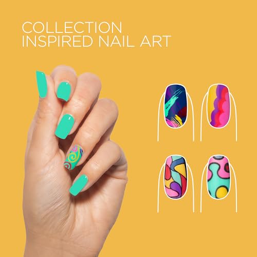 Gelish Let's Roll Summer Collection - Long-Lasting Soak Off Gel Nail Polish, Vibrant Color, High Shine, Chip-Resistant Formula, Professional Quality