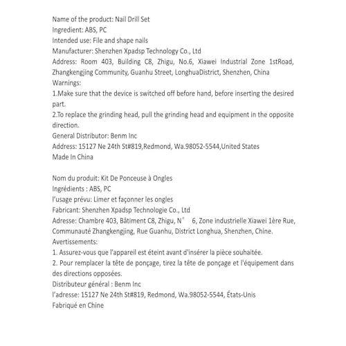 Modelones Electric Nail Drill, 14 Pcs Cordless Nail File with LED Light for Acrylic Gel Dip Powder Nails, Professional Nail Efile Kit with Nail Drill Bits & Sanding Bands for Quick Manicure Pedicure