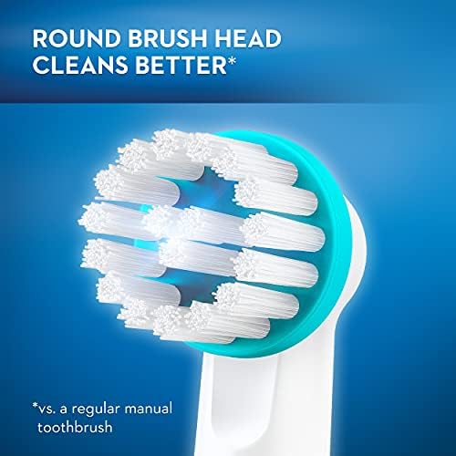 Oral-B Electric Toothbrush Replacement Head, Ortho, 1 Count (Pack of 1), White, for Braces, Compatible with Oral-B Vitality, Precision Clean, TriZone, Braun Electric Toothbrush