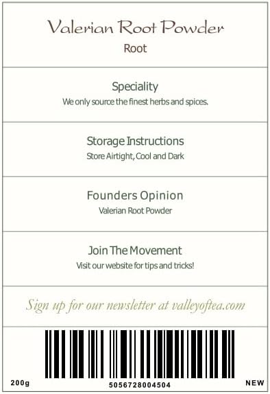 Valerian Root Powder Organic, Valerian Powder, Valerian Organic