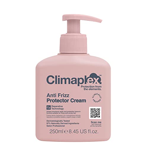 Anti Frizz Protector Cream - Shields from Heat and UV Damage - Promotes Healthy Scalp - Soothes and Improves Shine - Leaves Hair Silky Smooth - Vegan Friendly and Cruelty Free - 8.45 oz