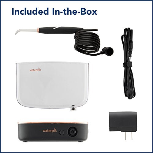 Waterpik Sidekick Portable Water Flosser, Perfect for Travel & Home, ADA Accepted, Black/Copper WF-04