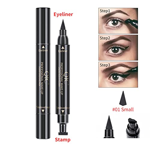 All in One Makeup Kit For Girls12 Colors Matte Shimme Eyeshadow Palette, Buff Beige Foundation Face Primer, Brush, Sponge, Eyebrow Soap Brows Gel, Winged Eyeliner Stamp (SetB)