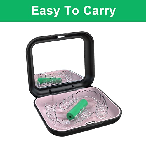 60 PCS Aligners Chewies, Retainer Chewies, Chewies Aligner Tray Seaters, Mint Flavor