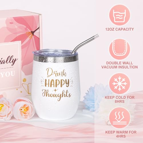 Birthday Gifts for Women, Relaxing Spa Gift Baskets for women, Rose Self Care Get Well Soon Gifts for Her Friend Daughter Sister Wife Coworker Nurse Teacher