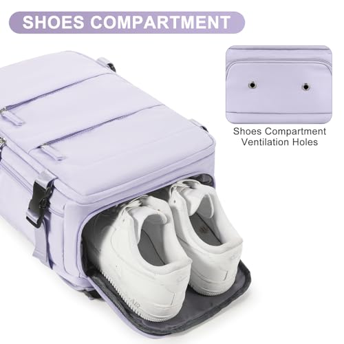 coofay Travel Backpack Carry on Flight Approved Mochila De Viaje Personal Item Travel Bag Large Backpack for Travel Backpacks for Men Women Carry on Backpack for Airplanes 18x14x8 Inches Travel Bag